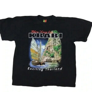 Vintage Krabi Thailand graphic Tshirt​
